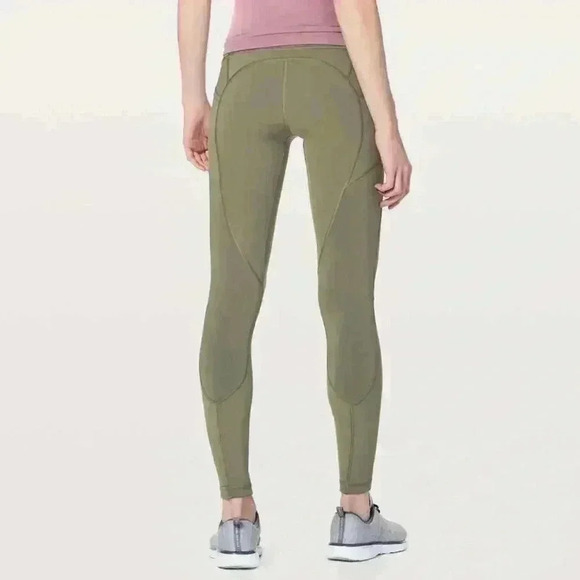 Lululemon All The Right Places II Pants *28" in green color size 2 - Picture 2 of 12